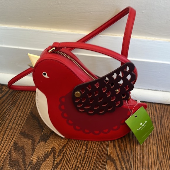 NWT Kate Spade Cross Body Oh La La Ref Bird Purse - Picture 3 of 12